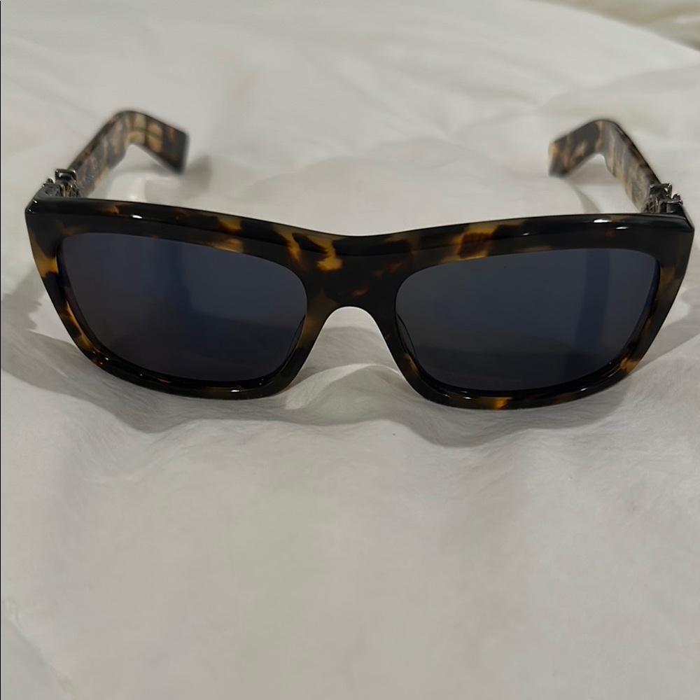 Chrome Hearts Tortoise MYDIXADRYLL Sunglasses